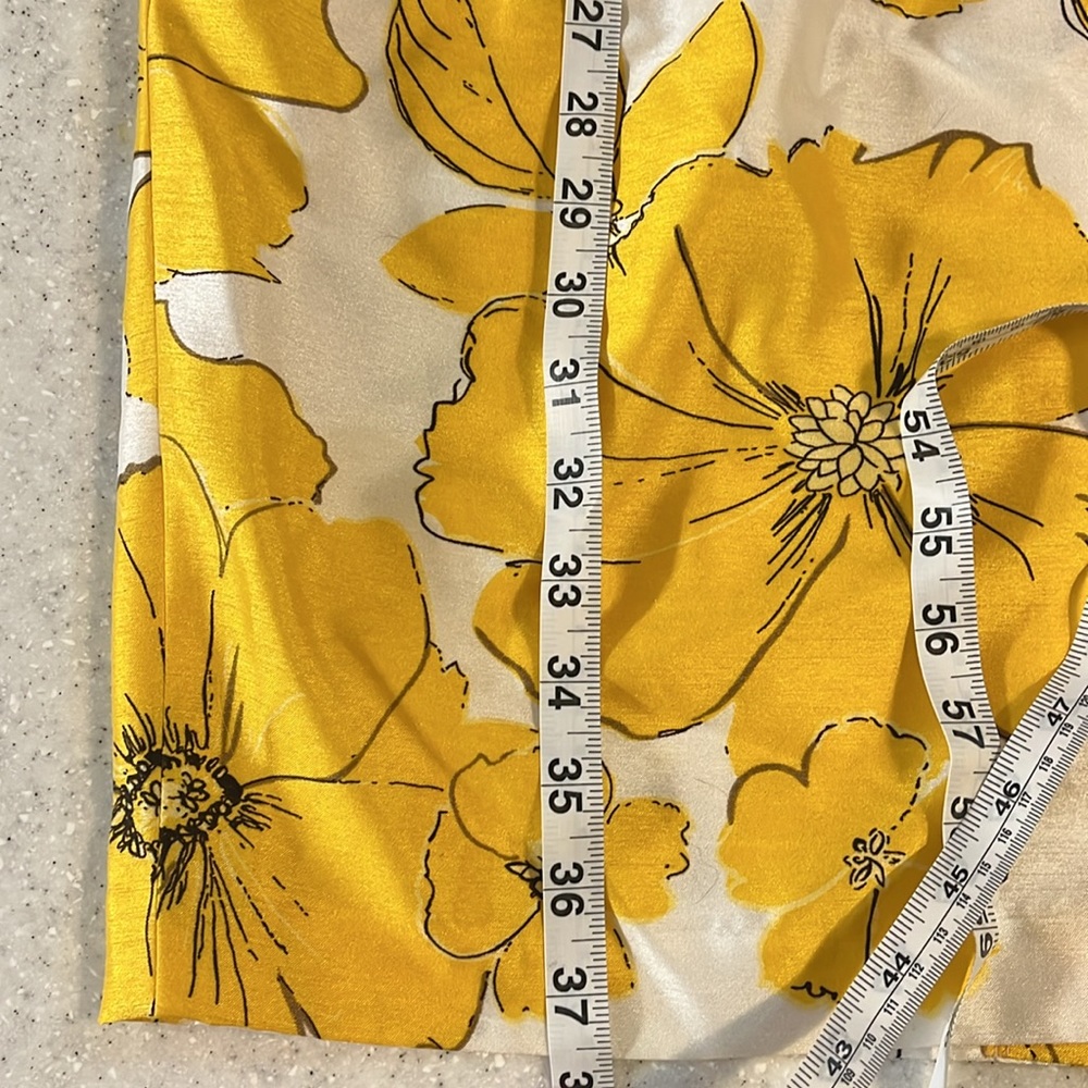 NWT Jessica Howard Sleeveless Yellow Floral Dress - Picture 7 of 9